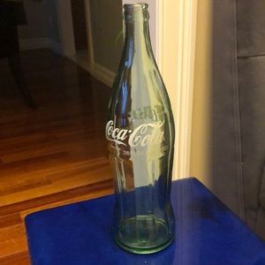 Coca Cola 26 oz glass vintage bottle